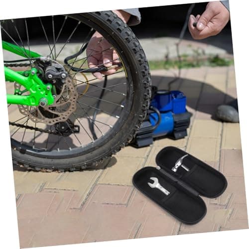 Bike Repair Kit Storage Bag Large Abs Black Portable Hard Shell Frame Bag — view 6