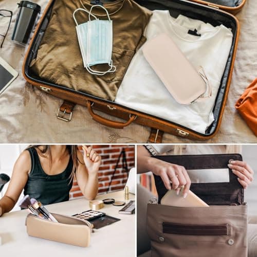 Makeup Brush Holder, Silicone Makeup Bag Portable — view 6