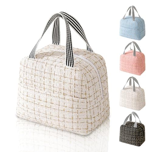 Binoster Small Cooler Bag for Women Girls Small Cooler Bag for Work School Picnic Travel Beach
