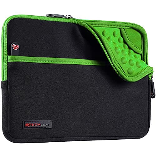 TECHGEAR Universal Neoprene Padded Sleeve Case for 9-11" Tablets: iPad Pro/Air 11", iPad A16 10.9", iPad 10.2", Samsung Tab A11 Plus A9+ S10 Lite S9 FE, Lenovo Tab M10 - Shockproof Zipped Pouch