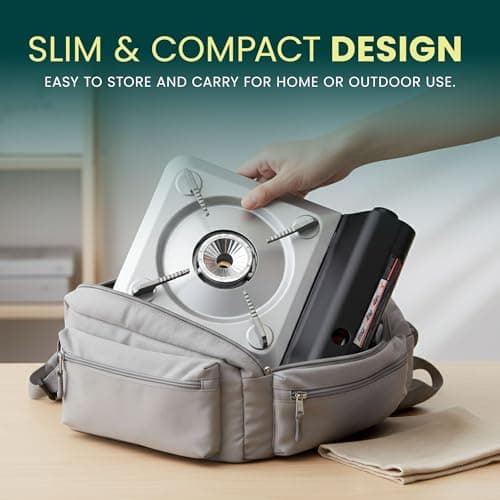 Green Haven Portable Stove | Camping Gas Cooker - Single Burner Tabletop — view 4