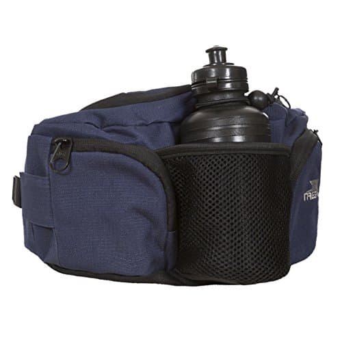 Trespass 5L Travel Bum Bag with Padded Hip Belt Vasp Navy Blue One Size — view 3