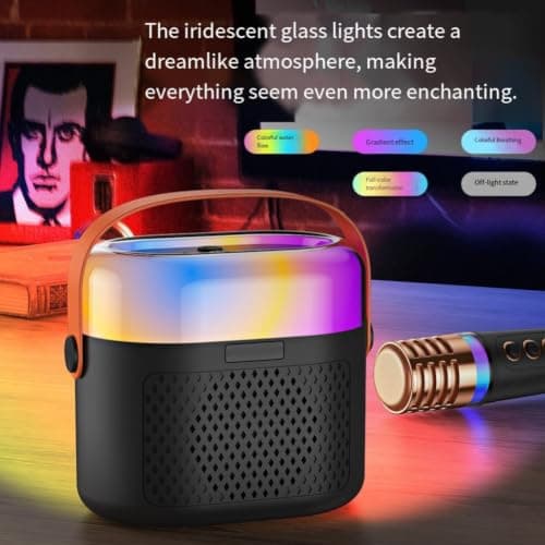 Compact Wireless Mic Speaker 12x8x10cm Easy Carry(Khaki) — view 5