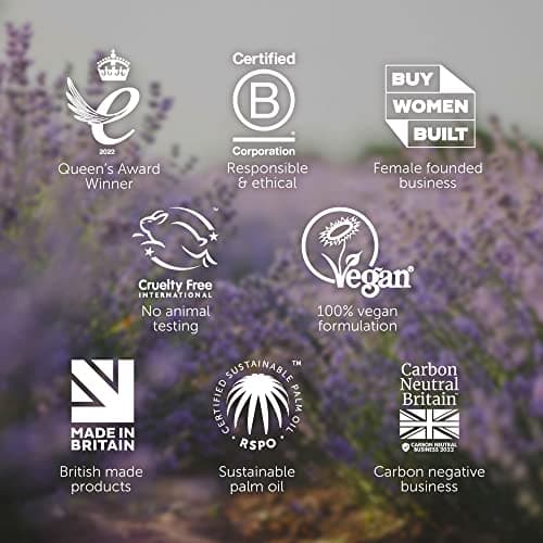Little Soap Company Organic Soap Bar – Vegan, Cruelty Free, No SLS or Parabens, With Rose Geranium, Natural & Organic Body & Hand Soap (110g) (Pack of 2) — view 6