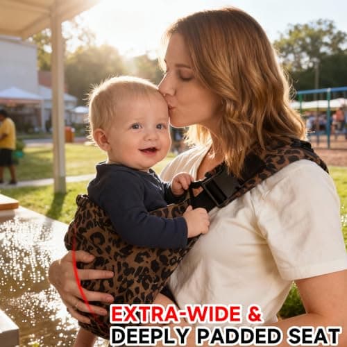 Baby Sling Carrier, Adjustable Front & Back, Comfortable — view 6