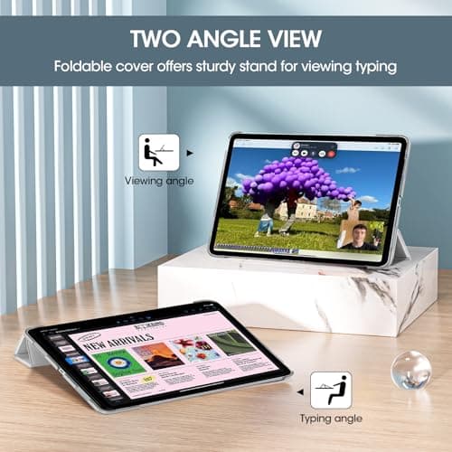 ProCase for iPad Air 13 Inch Case M4/M3/M2(2026/2025/2024), Silver — view 4