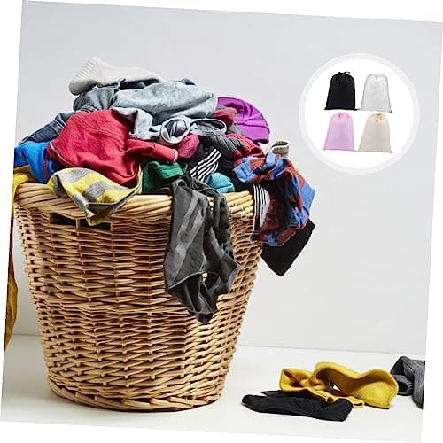 Healeved 8 Pack Non-Woven Drawstring Shoe Bags, Breathable Portable Storage Pouches for Sandals and Sneakers, Travel Shoe Storage Bags — view 2