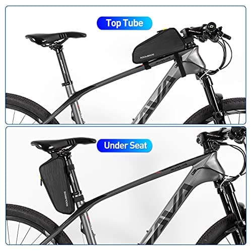 ROCKBROS Frame Bag Narrow Shape Bicycle Top Tube Bag — view 6
