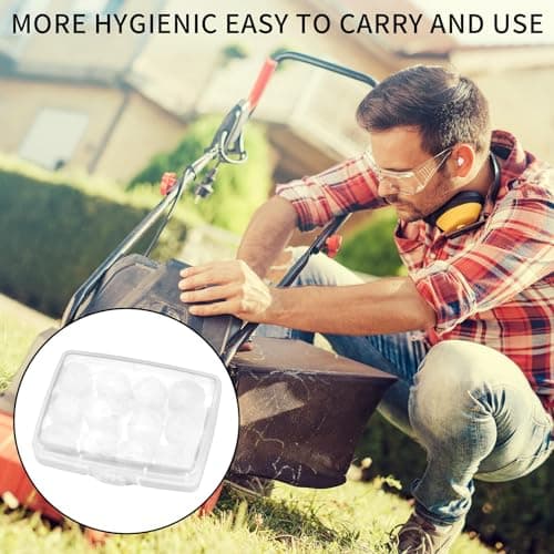 24 Pcs Earplugs for Sleeping Noise Cancelling, Soft Silicone Ear Plugs for Sleep, Reusable Noise Cancelling Earbuds Earplugs for Snoring, Studying, Work, Travel, Airplanes, Sleeping — view 6