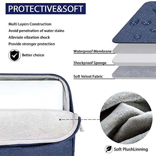 Voova 17-17.3 inch Laptop Shoulder Bag MacBook Sleeve, Computer Bags — view 4