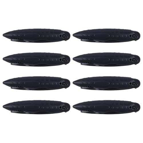 Folding Travel Toothbrush Charcoal Soft Bristle Set 8 Pack Portable