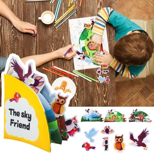 Fabric Book for Kids Portable Educational Travel Toy — view 3