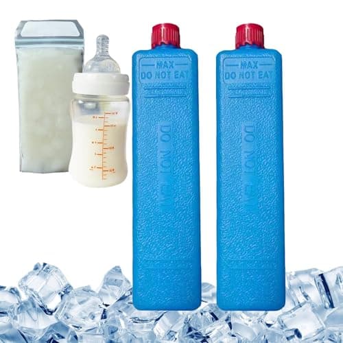 Ice Pack for Cooler Fan Reusable Food Storage Chilled Box