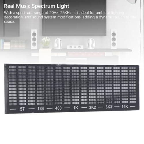 Topiky RGB Rechargeable Sound Control Light, Voice Activated Pickup Music Rhythm Lights, LED Music Spectrum Voice Controlled Rhythm Light, Pickup Ambient Light for Gaming Room — view 6