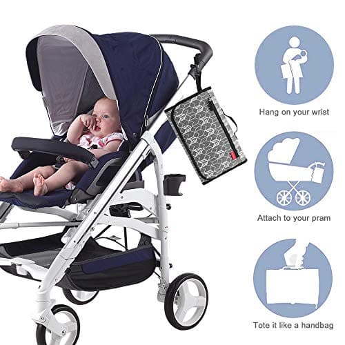 Lekebaby Portable Nappy Changing Mat Travel Baby Change Mat — view 5