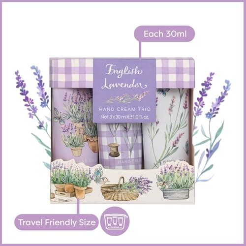 Heathcote & Ivory Hand Cream Trio 3x 30ml, Lavender Scented — view 4