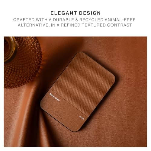 Native Union (Re) Classic Power Bank | Magnetic - Qi2 MagSafe Compatible 5000mAh 15W Portable Charger - USB-C Cable Included - for iPhone Air, 17, 17 Pro, 17 Pro Max, 17e, AirPods Pro 3 & More (Tan) — view 6