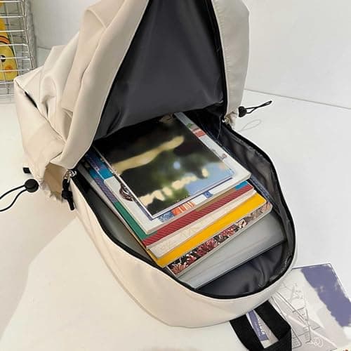 School Bags For Boys,Classic School Backpack For Unisex Lightweight Casual Large Maroon Backpack For College Travel — view 2