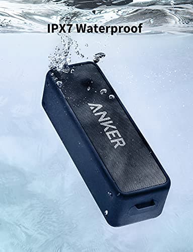 Anker soundcore 2 Portable Bluetooth Speaker, 12W Stereo, Navy Blue — view 4