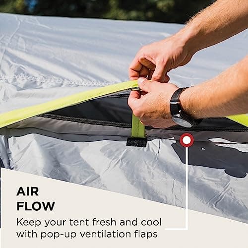 Coleman Darwin 4 Plus Tent | For Festival, Camping & Outdoor Use, Waterproof | 4 Person — view 3