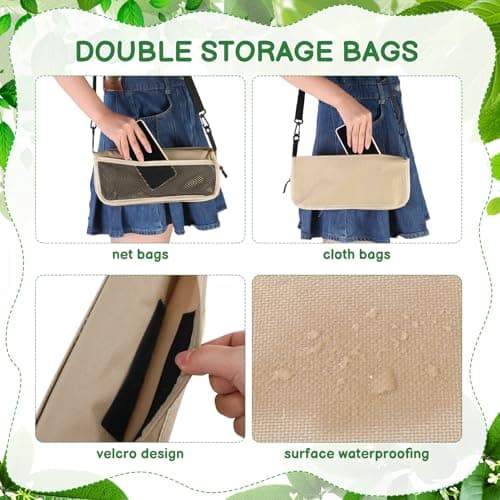 Meng Jiaran 2Pcs Portable Foldable Backpack Stool for Camping — view 6