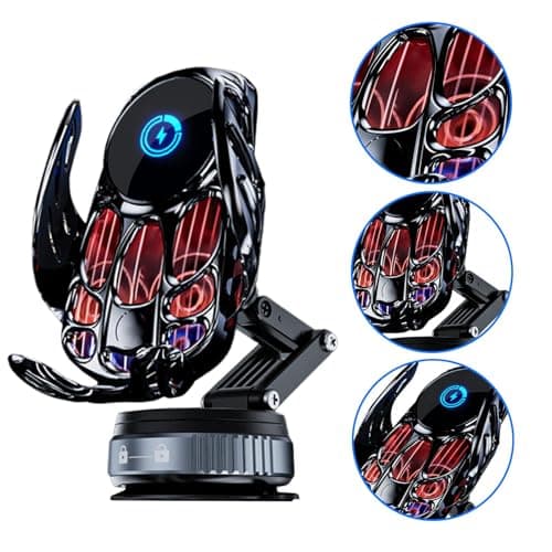 Wireless Charger for Car Suction Cup Dashboard Cradles — view 6