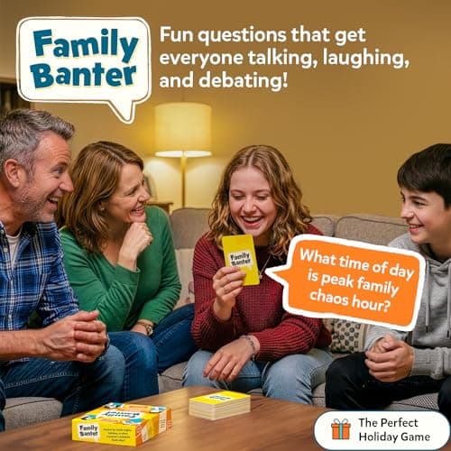 Family Banter Card Game – Fun Conversation Game for Family Game Night — view 2