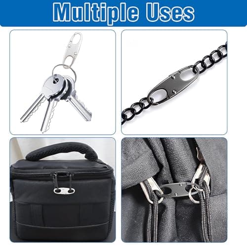 10 Pcs Anti-Theft Zipper Lock Clips — view 4