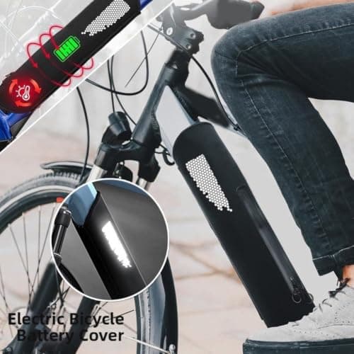 QuivyLivy for neoprene E-Bike Cover Set, Waterproof 3-Piece Kit — view 3