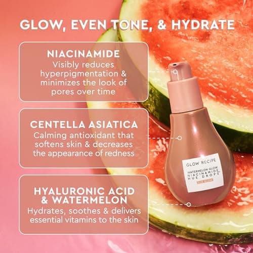 Glow Recipe Dewy Babies Travel Skincare Set - Plum Plump Hyaluronic Acid Serum + Dewy Flush Tinted Blush Drops + Pink Juice Face Moisturizer + Bronzing Hue Drops + Ultra Fine Facial Mist (5 Count) — view 4