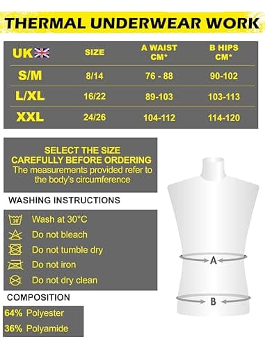 NOLOGO Thermal Top for Men Long Sleeved Work Top - Mens Thermal Top Breathable Microfibre, Men's Thermal Tops Technical, Thermal Underwear Mens Seamless, Thermal Base Layer - Made in Italy Black — view 4