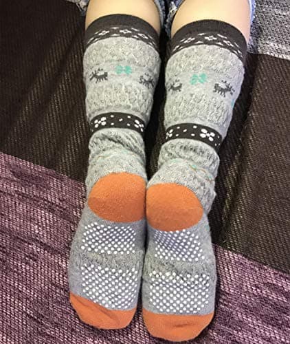 6 Pairs Toddler Boy Non Skid Socks Baby Boy Knee High Socks, Cotton Socks for Boys Grips Socks Anti Slip Socks (1-3 Years, 6 Pairs Super Star) — view 2
