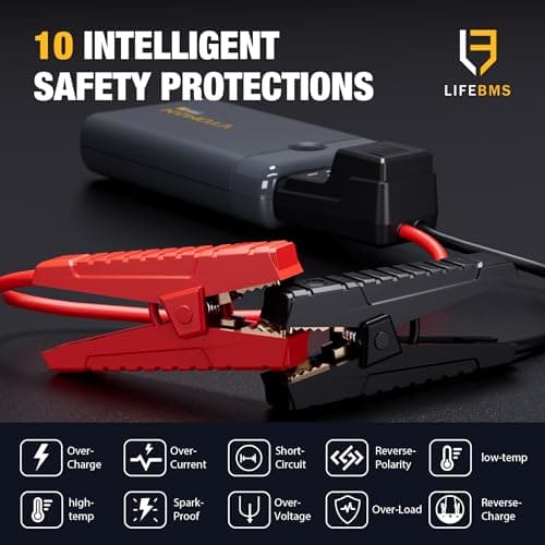 VTOMAN V5 Jump Starter Power Pack for 12V Vehicles & Motorcycles — view 3