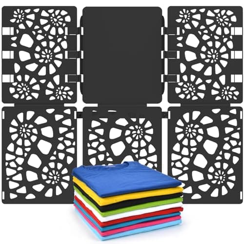 BoxLegend T Shirt Folder V2 Clothes Folder, Black