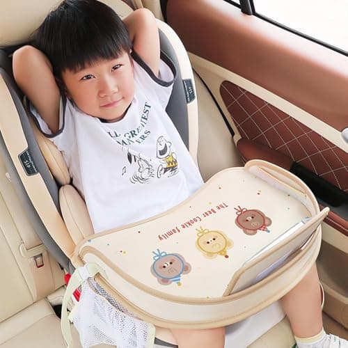 Kids Travel Tray, Car Seat Activity and Play Tray Organizer for Children — view 6
