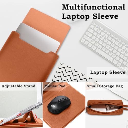 HaruYo 13 13.5 14 15 15.6 16 Inch Laptop Sleeve with Stand Function — view 2