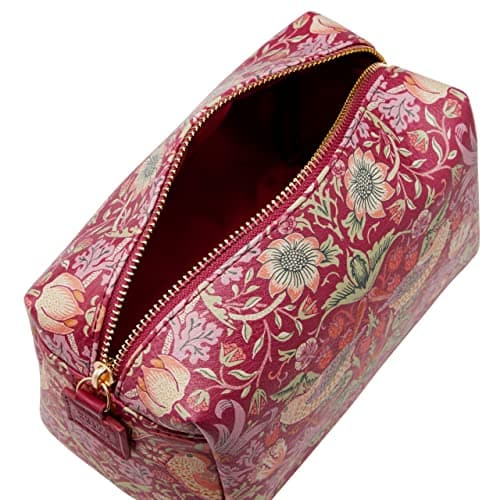 William Morris At Home Toiletry & Cosmetic Washbag, Zip Closure — view 3