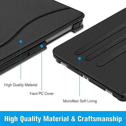 FINTIE Case for Samsung Galaxy Tab S7 11 Inch Tablet 2020 SM-870(Wi-Fi) SM-T875(4G) with Built-in S Pen Holder - Multi-Angle Viewing Folio Stand Cover with Pocket, Auto Wake/Sleep, Black — view 5