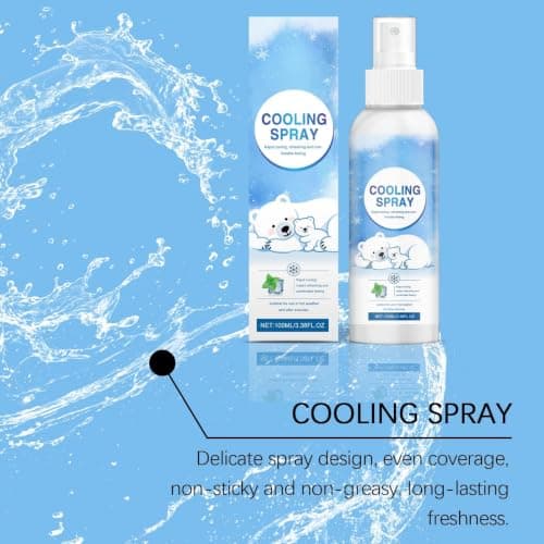 Instant Cooling Mist Spray for Face and Body, Hydrating & Refreshing — view 5