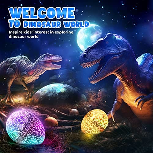 Tragik Dinosaur Toys for Boys, Toys for 1 2 3 4 5 6 Year Olds Boys Gifts Easter Gifts for Kids Night Light Baby Lights Projector Sensory Lights Baby Boy Baby Girl Gift Toddler Toy Birthday Gift — view 6