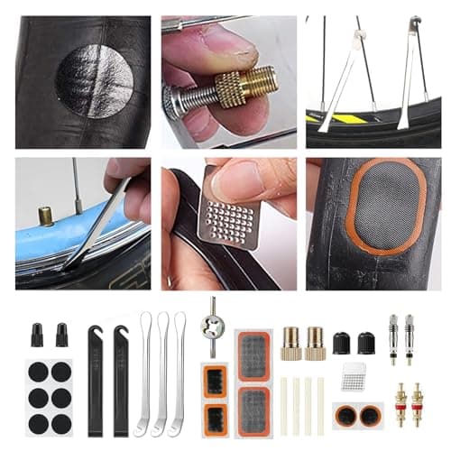 GothicBride Bicycle Repair Kit, Bicycle Tool, Repair Kit with 16 in 1 Multi Tool and Accessories, Removable Repair Kit, Bicycle Tool for Travel — view 5