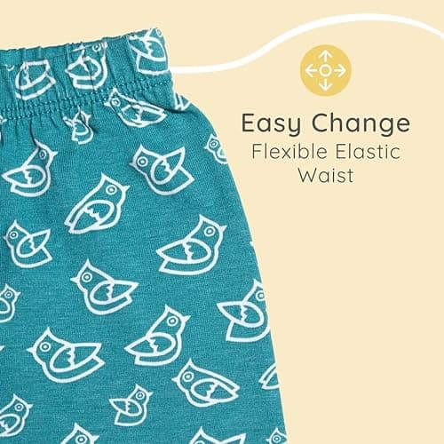 Bramble & Bear Unisex Baby (3-pack) Soft Leggings, Assorted Blue, 18-24 Months UK — view 3