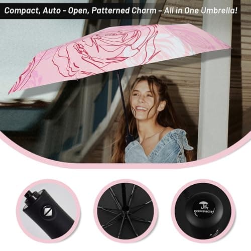 SY COMPACT Travel Umbrella Windproof Automatic Unbreakable UV Protection — view 6