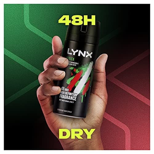 Lynx Africa Retro Limited Edition Trio Anti-Perspirant Deodorant for Men 48 hr Fragrance & Body Spray with Shower Gel with Wash bag Gift Set For Men 3 piece — view 6