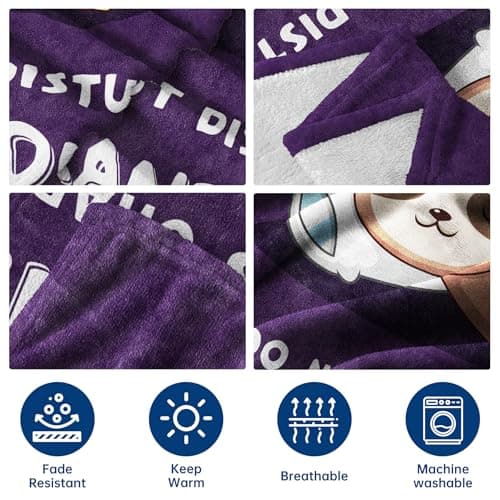 Grandma Gifts, Flannel Blanket Gifts for Grandma from Grandchildren — view 6