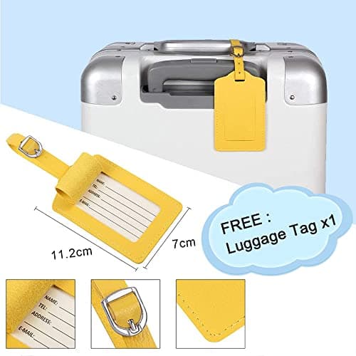 FANSU Luggage Covers for Suitcases Trolley Case Cover for Luggage, Animal Print Elastic Anti-Scratch - Travel Suitcase Cover Protector, 18-32in Small Medium Large Luggage (Monkey,XL(29-32in)) — view 5