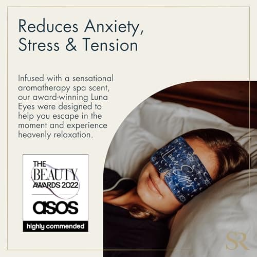 Sensory Retreats Luna Eyes Self-Heating Eye Mask - Lavender - 7 Pack — view 3