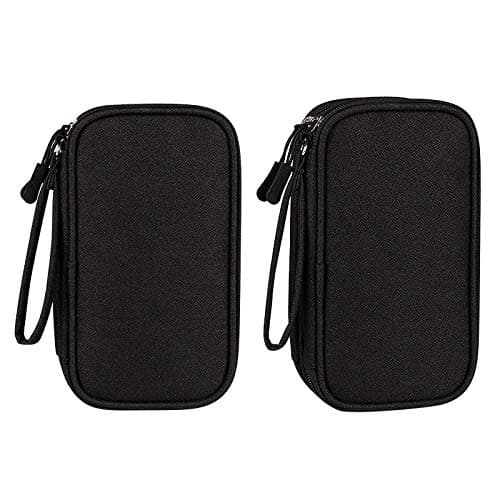 Hosoncovy Power Bank Organizer Bag - USB Flash Drive & External Hard Drive Case (Black) — view 2