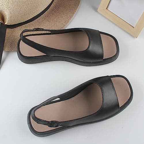 wide fit sandals for women sandals for women cushion walk supportive orthopedic plantar fasciitis relief long distance walking tourist travel city break white — view 3