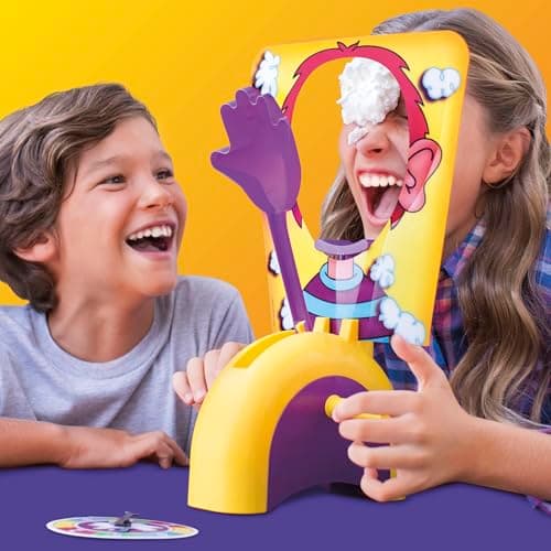 Hasbro Gaming Pie Face Whipped Cream Family Board Game for 5+ Year Old Kids, Party Games for 2 Players or More — view 5